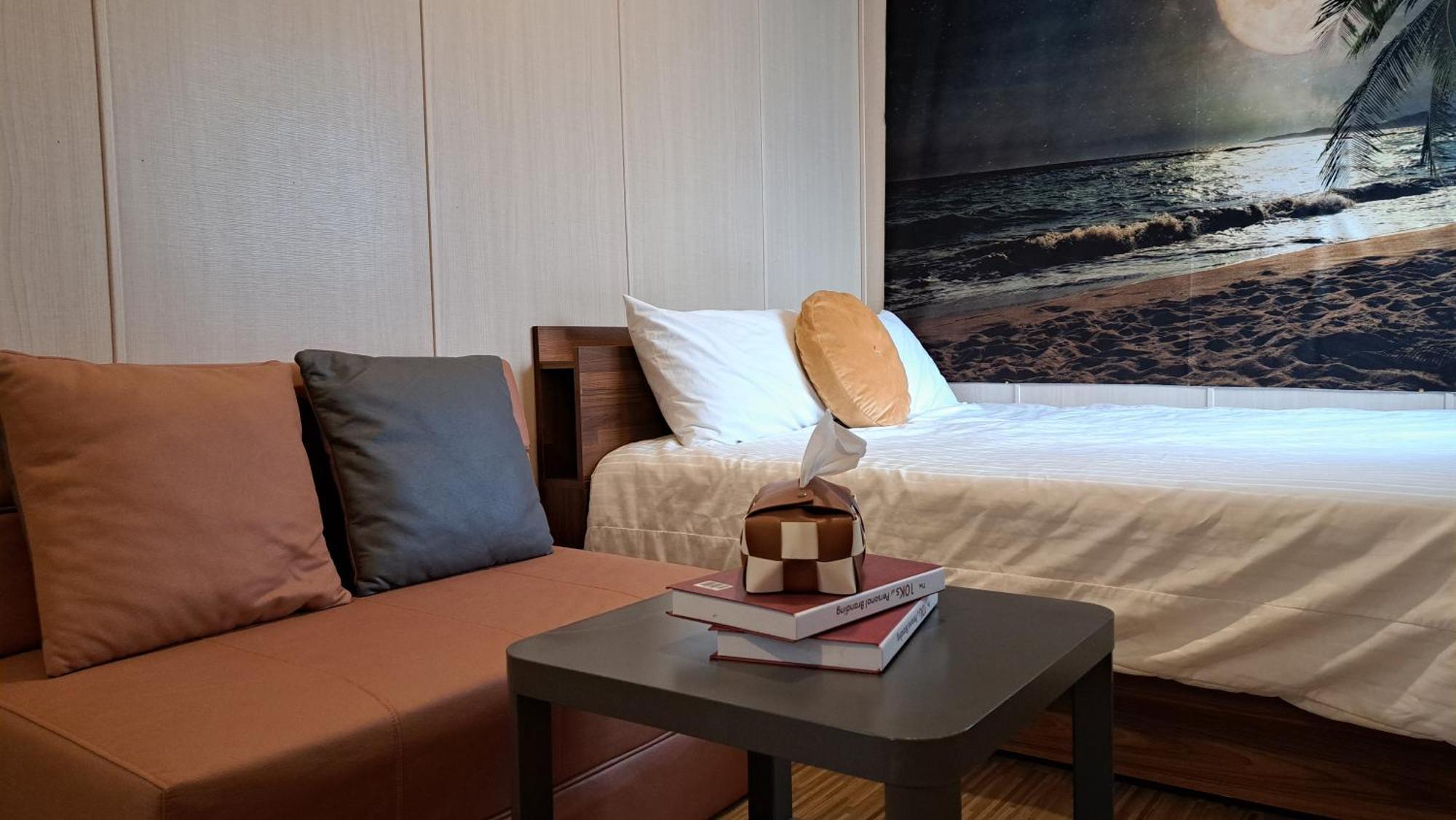 舞浪海景旅店 Hotel Đảo Tiểu Lưu Cầu Ngoại thất bức ảnh